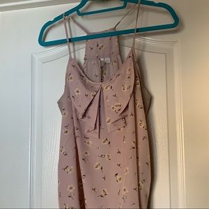 Adorable pink LC Lauren Conrad tank top